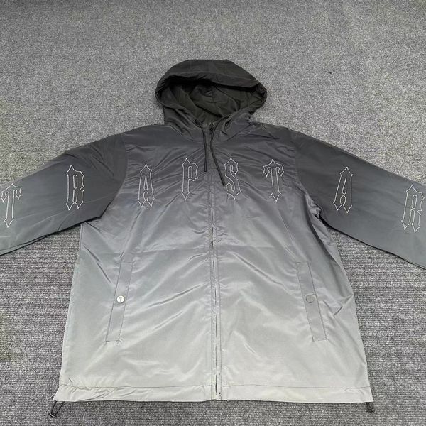 Herrenjacken Neue Männer Trapstar Jacke Sportswear Irongate t Wind Breaker-Black 1 To1 Qualität gestickter Buchstaben Frauen Reißverschluss Sonne 22