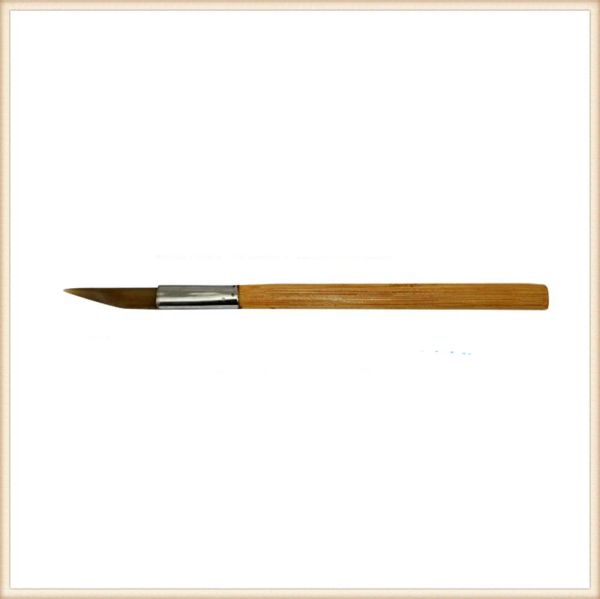 Equipments 10 Acate Burnisher Parlatma Bıçağı Kenar Bambu Demir Tutlu Altın Gümüş Metal Parlatma Takı Yapma İşleme Aracı