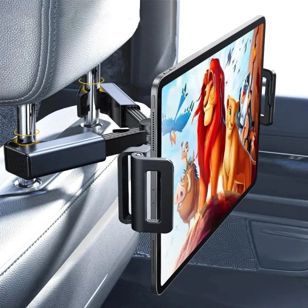 Ständer teleskopischer Automobilhalter Tablet Halter Anti Shake Tablet Mount 412,9 Zoll Universal Telefonständer für iPhone iPad
