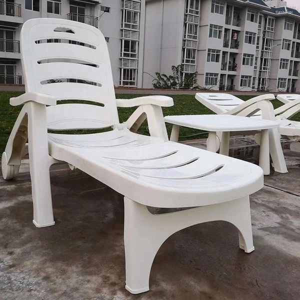 Camp Furniture S Outdoor dobring Plástico Piscina Piscina Sol Cadeira Portátil de Praia Portátil