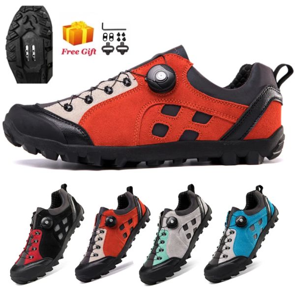 Calzature mtb scarpe ciclistiche scarpe da montagna da uomo sneaker sneaker da giro per cavalcate da donna scarpe ciclistiche professionali all'aperto