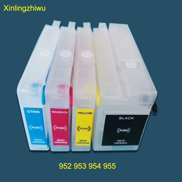 HP 954 954XL Doldurulabilir Mürekkep Kartuşu VC1 HP OfficeJet Pro 7740 8210 8710 8720 8730 Yazıcı 240420