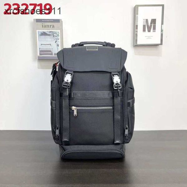 Computer Computer Outdoor Tummii Mens da uomo Travel Nylon Capacità grande Tummii Business Bag Designer Back 232719 Pacchetto Backpack Ball Ejur