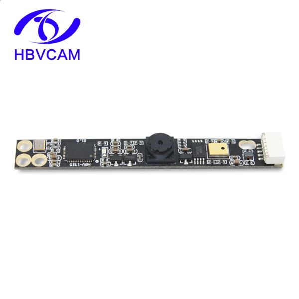 Горбание линзы 2MP HBVCAM Фиксировано FOUCS 1080P ноутбук CMOS HM2057 OEM USB -модуль с микрофоном