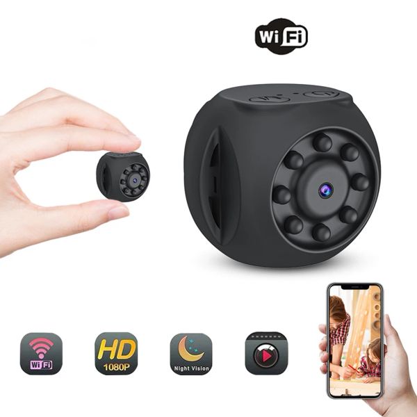 Kameras WK10 Dome IP -Kamera Mini WiFi -Kamera 1080p Überwachungskamera HD Micro Voice Camcorder Infrarot Nachtsichtsaufnahme Kamera