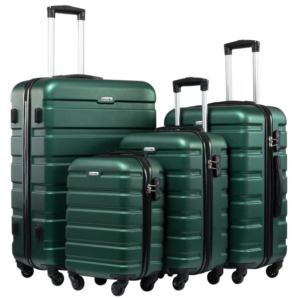 Carry-Ons Rolling Gepäckkoffer großer Reißverschluss-Reißverschluss-Koffer TSA Handgepäck ABS+PC Passwort mit Kabinenkoffern Kabinenkoffer