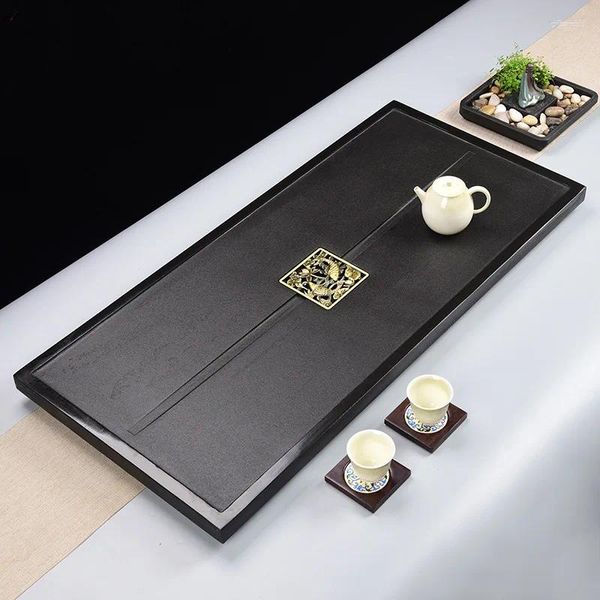 Vassoio per tè gongfu cucina in marmo vassoio offrire lussuoso tavolo da matrimoni rettangolari per matrimoni decorativi board