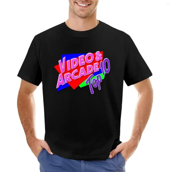 Top canotte da uomo video arcade top 10 t-shirt funnys moda coreano oversizes oversizeds personalizzato maglietta uomini