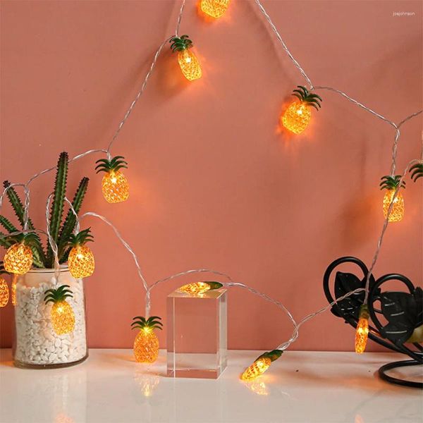 Farings Outdoor Garland Light LED Festone Street Pinanple String Lights per la lampada per decorazioni per feste da giardino di Natale