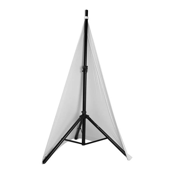 Aksesuarlar Universal DJ Light Hoparlör Stand Kapağı Çift Taraflı Tripod Stand Stand Scrim Kapak Gerilebilir Malzeme, 1 PCS