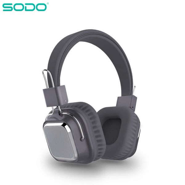 Ohrhörer Sodo 1003 Wireless Kopfhörer Bluetooth Compatible 5.1 Stereo -Headset Kabel Wireless Kopfhörer mit Mikrofon -Unterstützung TF/Fm falten