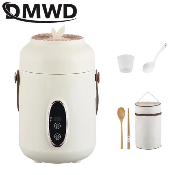 Multicookers Multifunction Kettle Helter Aquecedor de leite Viagem de viagem portátil de água portátil Copo de copo de ensopado Sova