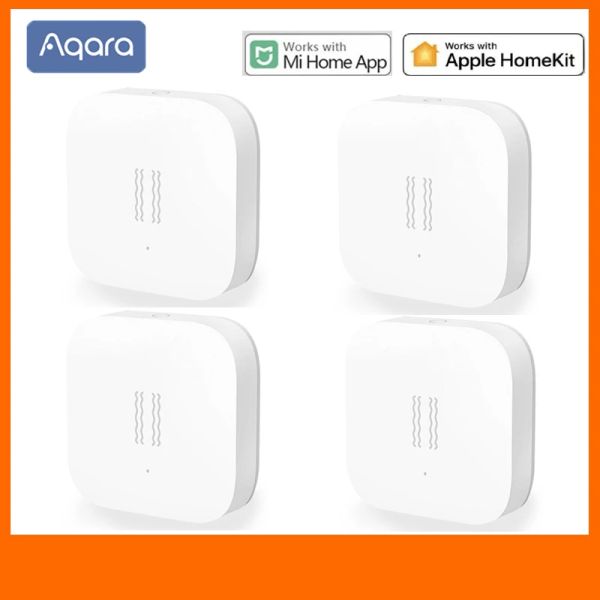 Kontrolle Aqara Smart Vibration Sensor Zigbee Bewegungsschocksensor -Erkennung Alarmmonitor in Gyro für Xiaomi Mijia MI Home eingebaut