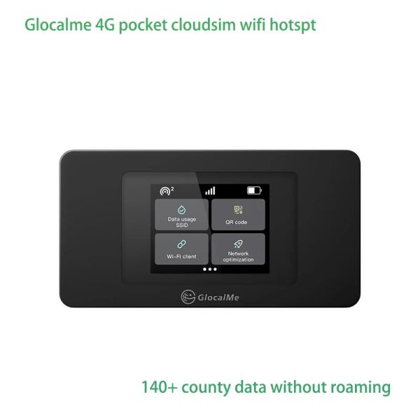 Router U3x 4G Wireless Dati globali Sbloccato GLOCALME 3G 4G router LTE LTE Wireless Mobile WiFi Banda Suppot 140+ County MIFI