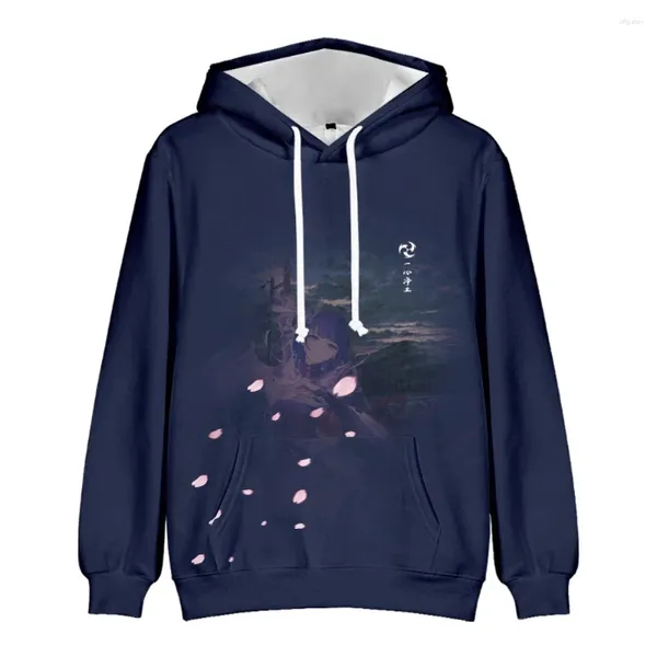 Herren Hoodies Cosplay Genshin Impact Beelzebul Kapuze -Sweatshirt Frauen Männer lässige Harajuku -Winter -Winter -Hoodie Anime -Kleidung