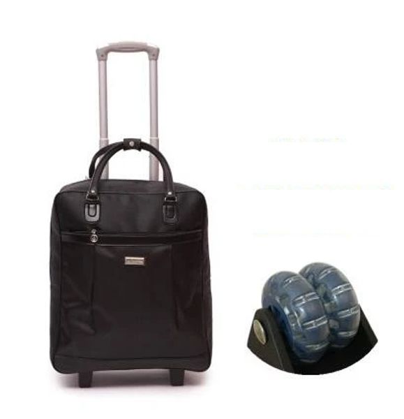 Taschen mit Rädern ein Beutel für Reisebeutel Reisetaschen Räder Reisen Trolley Taschen Nylon große Kapazität Reisen Rolling Gepäck Koffer Koffer Taschen