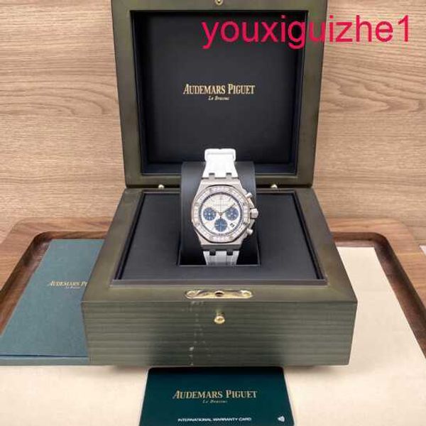 AP femminile orologio da polso Royal Oak Offshore Serie 26231st Precision Steel Blue Eyes Ladies Fashion Leisure Business Sports Machinery