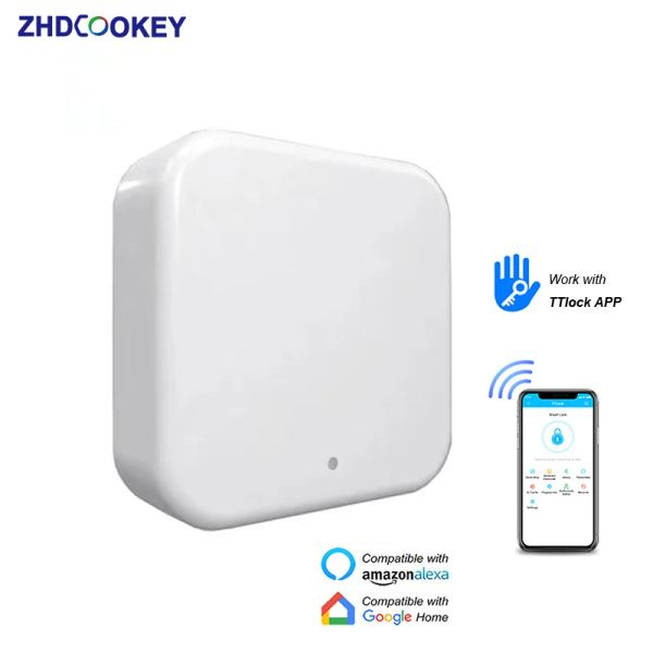 Controle G2 TTLOCK Smartphone Remote Control Lock Desbloqueie Bluetooth para Wi -Fi Converter ttlock wi -fi gateway para trava de porta inteligente