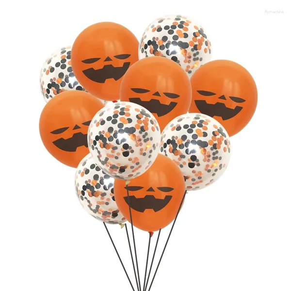 Party -Dekoration 10pcs/Los Cartoon Halloween Kürbis Ghost Happy Day Latex Luftballons aufblasbare Versorgung Kinderspielzeuge