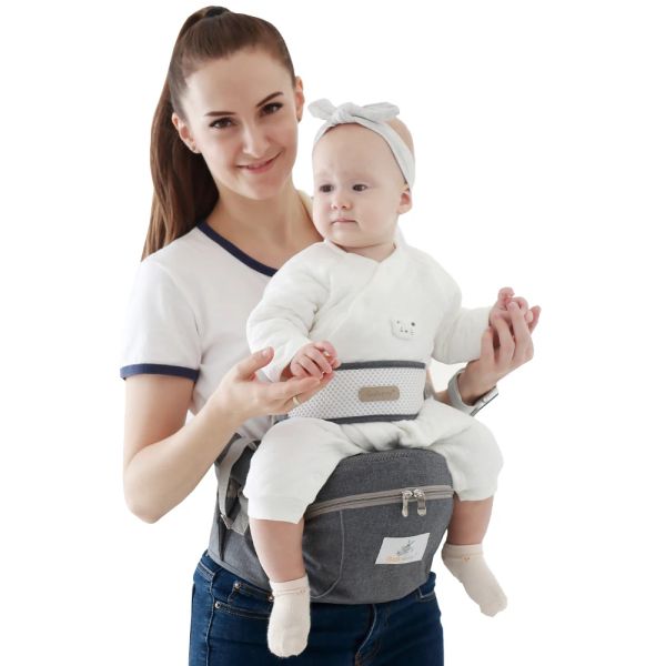 Çantalar bebek kalça koltuk taşıyıcı yenidoğan ergonomik bel taburesi, bebek askı bel kemeri tutucu hipsion sırt çantası ev seyahat aksesuarları