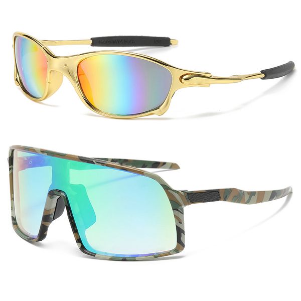 Óculos de sol de designers de esportes para óculos de sol para homens para mulheres Óculos de bicicletas de marca de bicicletas Dazzle Ciclismo de sol Sombras de óculos de pesca Surfing de luxo Eyewear