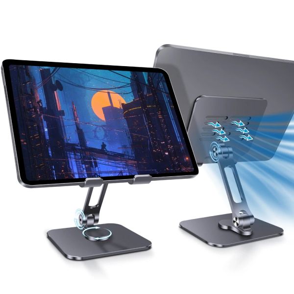 Supporto tablet stands per iPad Pro 12.9 pieghevole 360 per iPad Stand Soporte Tablet Support Tablette per Huawei Samsung Xiaomi
