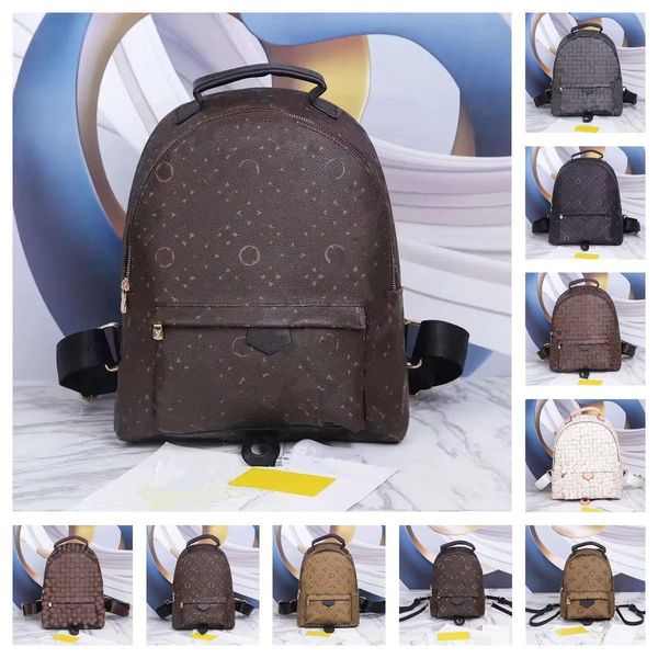 Palm Mini Mini Backpack Luxury Springs Backpack Designers de mochila de couro Backpack Bolsa de ombro Michael Kadar Satchels Handbag Luxury Book Bag Manbag Pack Back Pack