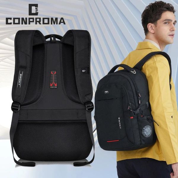 Backpack 16 polegadas Bolsa de laptop 50l Unissex Men Outdoor de grande capacidade Sports Sports Trekking Camping Camping Business Travel College