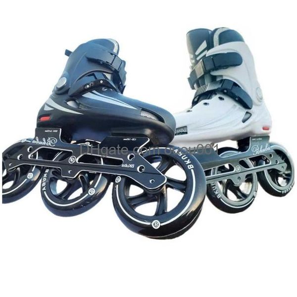 Eisschuster Inline 125mm Räder Skating Rollers Schuhe Skate Speed Professionell Slalom Anfänger Frauen Sneakers L221014 Drop Deliver Dh1o3