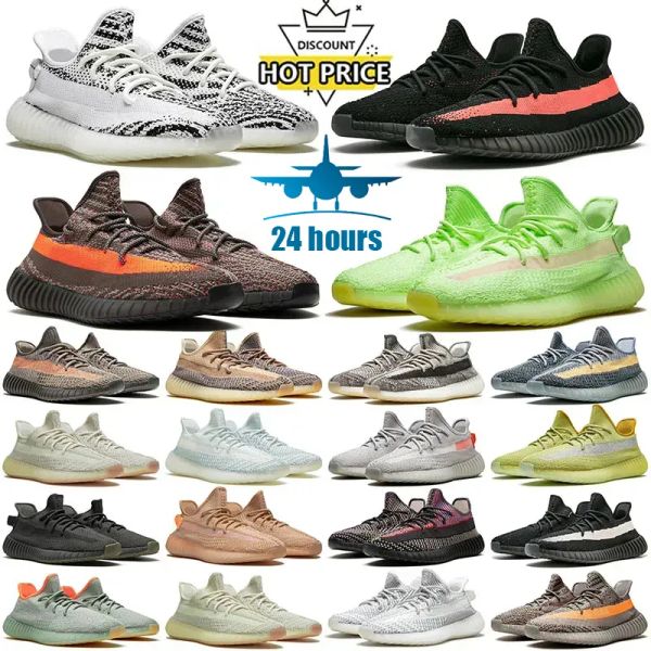 Designer Running Shoes Sapatos Outdoor Men Women Onyx Bone White All Ice Ice Azul Amarelo criado cinza Sapatos casuais laranja Treinadores de esportes EU36-47