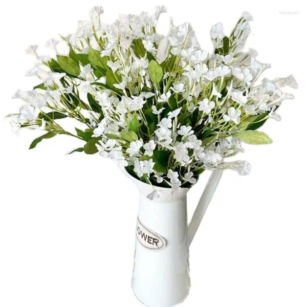 Dekorative Blumen Ein Fuax Long Stiel Blue Snowflake 29 