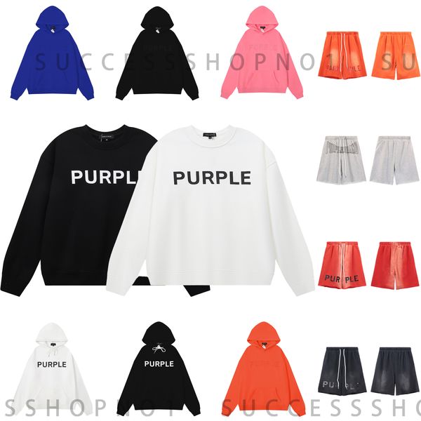 Purple Brand Hoodie Designer Purple Perbel Designer Purple Designer Coodie Purple куртка мужская женская дизайнерская толстовка Miss Sudadera Размер US S-XL