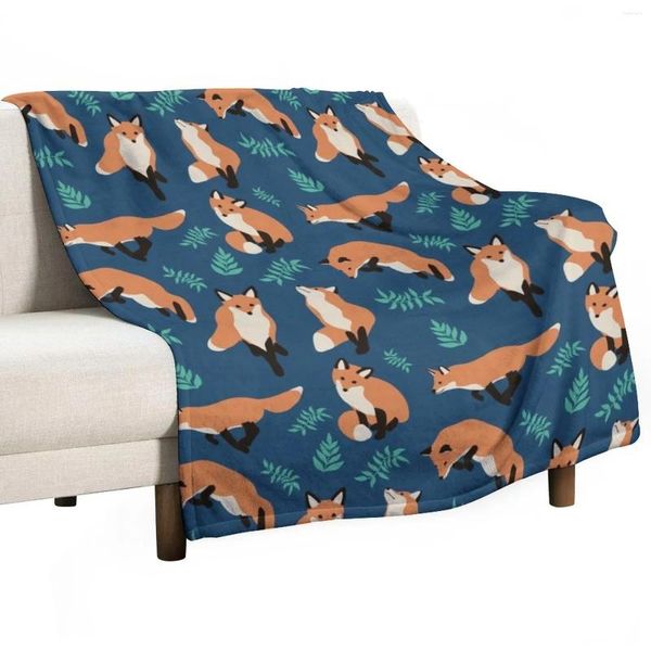 Одеяла стиль бросить одеяло ретро тонкое для дивана фланелевая ткань
