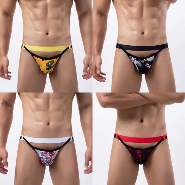 Biancheria intima maschile maschile mutandine perizoma gay uomo sfacciato slip sexy bouch cuecas cinguli g corda brief traspiranti w0412 s