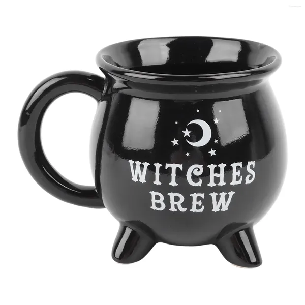 Tazze streghe cauldone tazza 300 ml witchy black bere per decorazione di decorazioni di Halloween Coffee