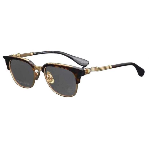 Occhiali da sole tra cornici CH Designer di lusso da uomo lussuoso occhiale per occhiali puri titanium oro oro