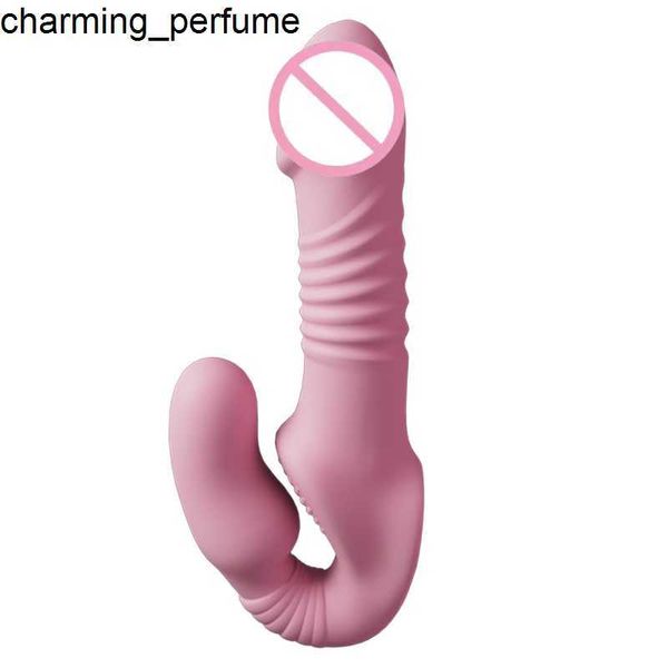 GirlsPower Lesbian Sex Toys Strap no vibrador para vibrador lésbico vibradores de ponto G vibradores de calcinha para mulheres masturbação