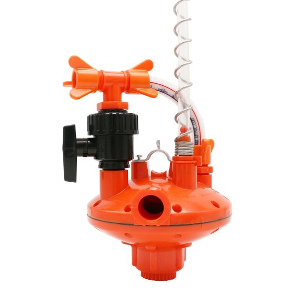 Reinigungsmittel 1PC Orange Perkolator Geflügelzuchtsystem Wasserleitungswässer Regler Automatischer Druckregulierungsventilbock -Filter