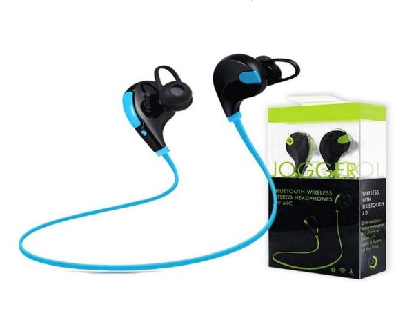 Bluetooth -Kopfhörer Halsband -Geräuschstornie Stereo Headset Sport in Ohr QY7 Bluetooth 41 Stereo -Ohrhörer Mikrofon HEA3139808