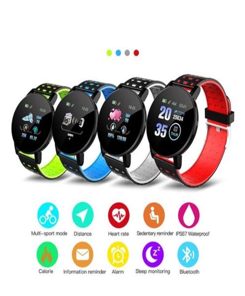 Smart Bracelet Heart Free Smart Watch Man Armband Sports Band wasserdichte Smartwatch Android mit Wecker1346990