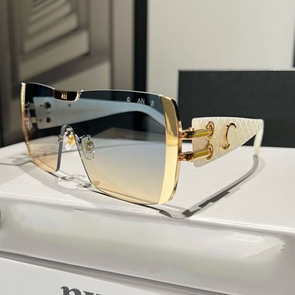 A occhiali da sole da donna Designer Designer Rhombo Eyegyswlass Frame adumbrale da uomo adumbrale Donne da sole Sun occhiali polarizzanti Casuals Glasshi Guida per guidare