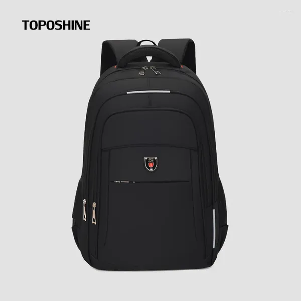 Zaino toposhine laptop multifunzionale ad alta densità oxford impermeabile per uomini e donne da viaggio per uomini e donne