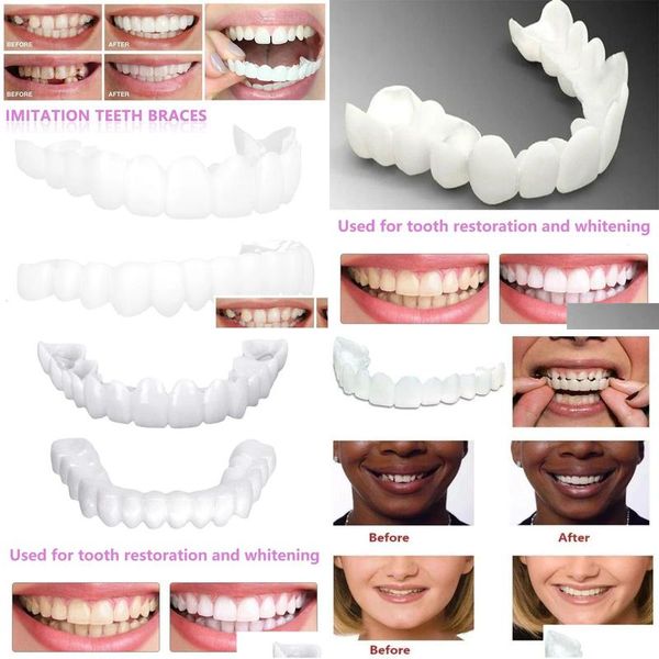 Andere Mundhygiene falsche Zahnspangen Zahn Simation Kauen Schönheitskorrektur SHA Defekt Reparatur Drop Lieferung Gesundheit DHQ74