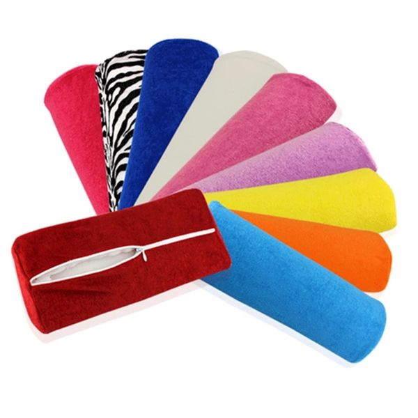7 Farben weiche Handpalmenruhe Maniküre Tisch waschbarer Handkissen Kissenhalter Arm ruhen Nagelkunstständer für Maniküre Kissen