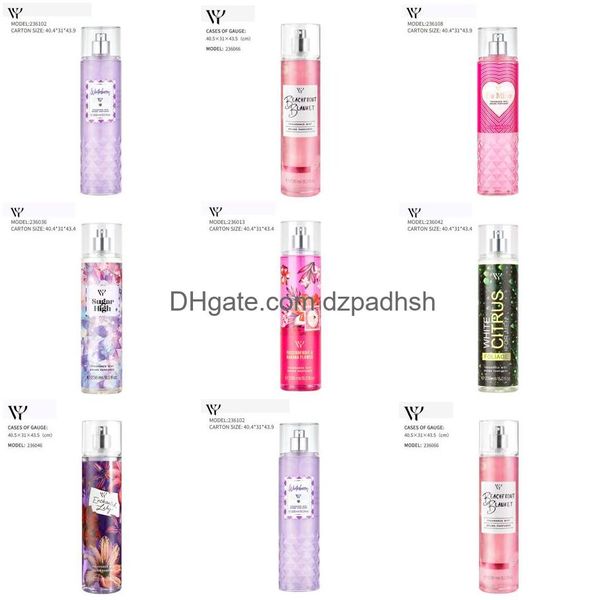 Feste Parfüm Frauen pro Körperspray dauerhafter Duft 4 Stcs/Set Drop Delivery Health Beauty Deodorant Otmni