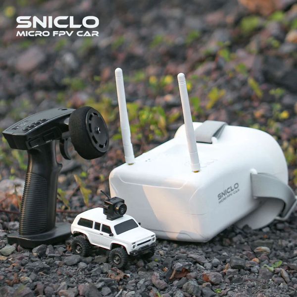 Auto Nuovo Sniclo Mini simulazione Climbing FPV Remote Control Vehicle RC Four Wheel Drive Desktop Toy Off Vehicle Road Enano8031