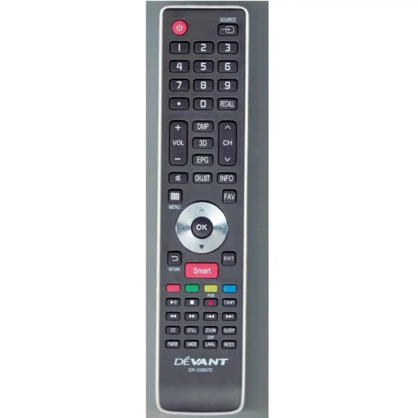 Controle Original Remote Control ER33907D para TV inteligente 3D devant usado / testado