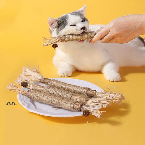 Toys 1 PC Toys Cat Toys Silvervine CHEW Stick