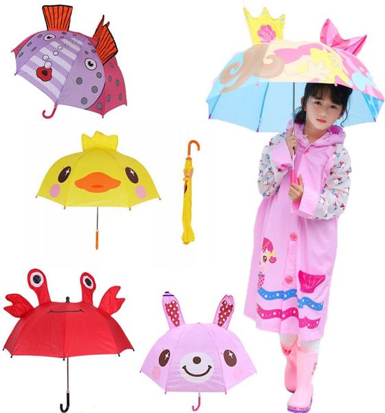 29 Styles Rain Gear Equipamento adorável desenho animado Design de animais guarda