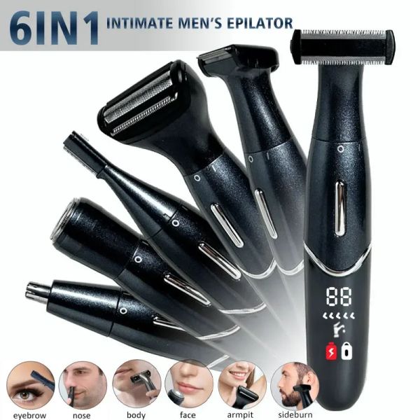 Clippers aree intime taglio di capelli Precision Shaver Men Bikini Linea Sendite